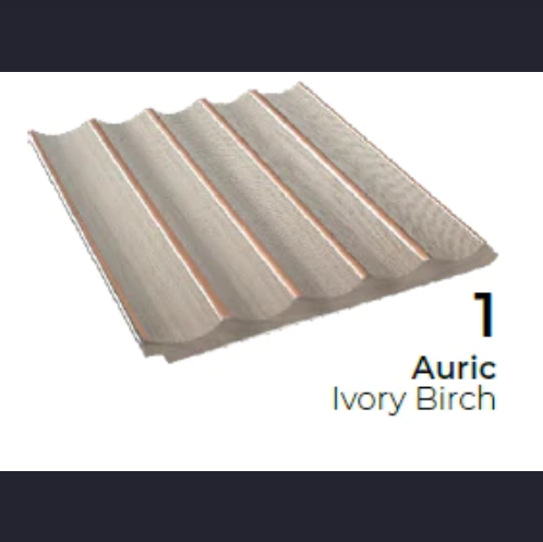 Slatted Indoor Wall Panel - Auric