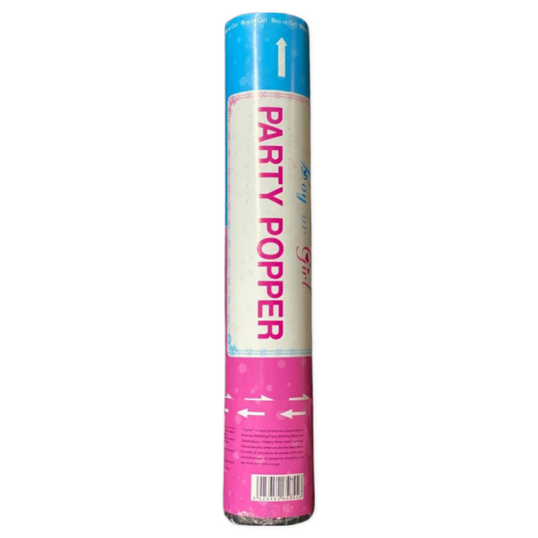 Gender Reveal Confetti Cannon Popper
