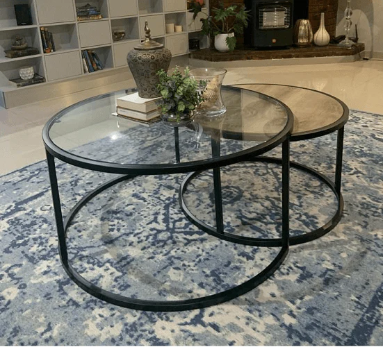 Coffee Table - Scarlet 2pc Nested Set
