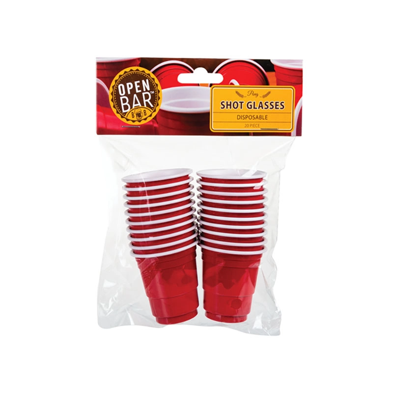 Plastic Mini Pong Cups