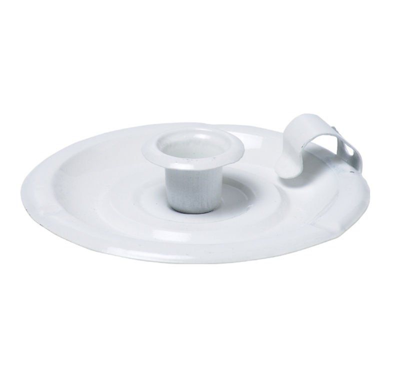 Bulk Pack x 12 Small Metal Candle Holder